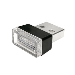 Universal PC Car USB LED Atmosphere Lights Emergency Lighting Decorative Lamp, Yellow Light, Ice Blue, Blue Light, Pink Light, Green Light, Red Light