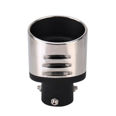 Universal Car Styling Stainless Steel Straight Bolt-on Exhaust Tail Muffler Tip Pipe with Mesh