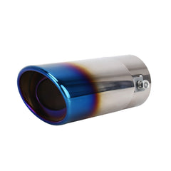 Universal Car Styling Stainless Steel Straight Exhaust Tail Muffler Tip Pipe, Straight