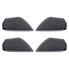 Carbon Fiber Inner Door Handle Bowl Cover Trim Decals Decorative Sticker for Honda Civic 10th Gen, Inner Door Bowl