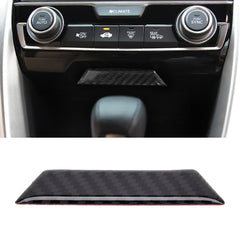 Carbon Fiber Trim Central Control Gears Shift Panel Decorative Sticker for Honda Civic 10th Gen 2016-2019, Gears Shift Panel