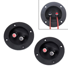 2 PCS DIY Home Car 2 Way Speaker Box Terminal Cup Subwoofer Plugs Stereo Binding Post, Car Stereo Binding Post