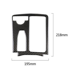 Car Carbon Fiber Left Drive Gear Position Panel Decorative Sticker for Mercedes-Benz W204 2007-2013 / W212 2010-2012, Left Drive Gear Position (W212)