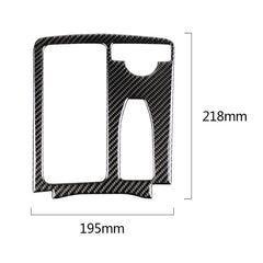 Car Carbon Fiber Right Drive Gear Position Panel Decorative Sticker for Mercedes-Benz W204 2007-2013 / W212 2010-2012, Right Drive Gear Position (W212)
