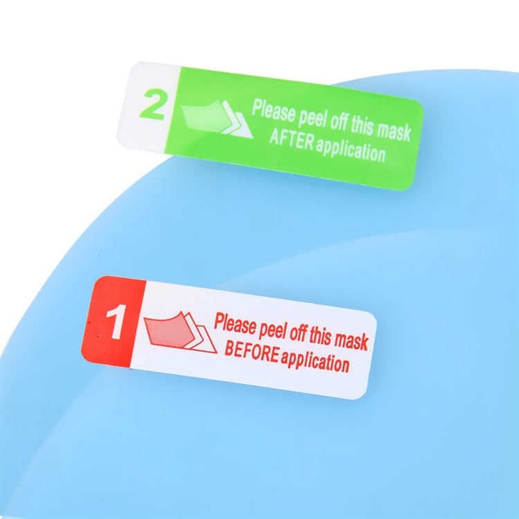 Car Round PET Rearview Mirror Protective Window Clear Anti-fog Waterproof Rain Shield Film, Diameter: 10cm, 10*10cm