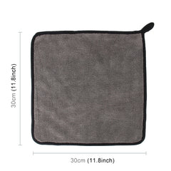 30 x 30cm Microfiber Absorbent Cleaning Drying Clean Cloth Washing Car Care Wash Towel, 30 x 30cm