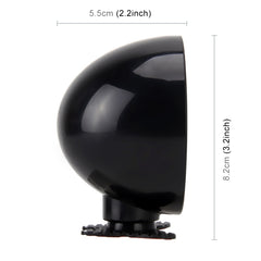 3R-044 Auxiliary Rear View Mirror Car Adjustable Blind Spot Mirror Wide Angle Auxiliary Rear View Side Mirror, 3R-044 (Black), 3R-044 (Silver), 3R-044 (White)