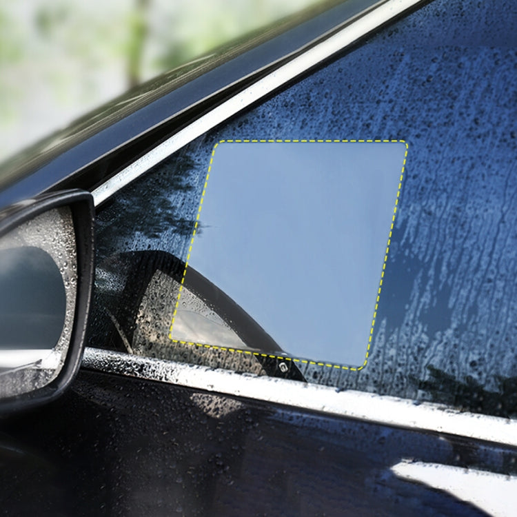 Car PET Rearview Mirror Protective Window Clear Anti-fog Waterproof Rain Shield Film, Size: 20*16cm, 20*16cm