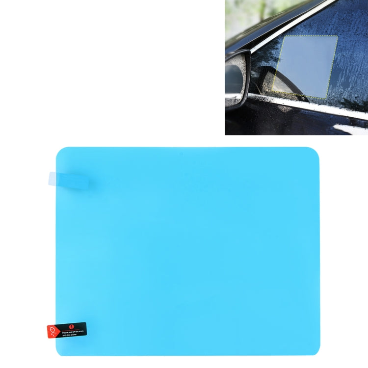 Car PET Rearview Mirror Protective Window Clear Anti-fog Waterproof Rain Shield Film, Size: 20*16cm, 20*16cm