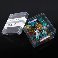 100 PCS 5Amp 7.5Amp 10Amp 15Amp 20Amp 25Amp 30Amp Add-a-circuit Fuse Tap Adapter Blade Fuse Holder(Medium Size), Medium Size