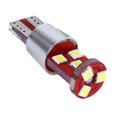 2 PCS T10 2.5W 9 SMD-3030 LED Car Clearance Lights Lamp, DC 12V, T10+9W White Light