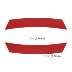2 PCS Car-Styling Wheel Eyebrow Decorative Sticker Decorative Strip, 2 PCS