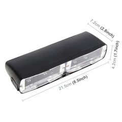 DC 12V 4.2W 16LEDs Crystal Lamp Beads Car Windshield Warning Lamp 18 Flash Patterns(Adjustable) , CMS5390BL, CMS5390LR, CMS5390RL, CMS5390WL, CMS5390WY, CMS5390YL