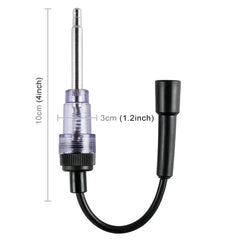 DC 12V Ignition Test Instrument Spark Plug Ignition Detector Auto Diagnostic Test Tool, Ignition Test Instrument