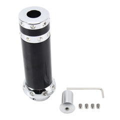 Universal Aluminum Silver Black Decorative Strip Hand Brake Lever Hand Brake Cover Grips Hand Brake Protective Cover, Hand Brake Protective Cover