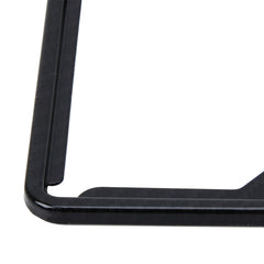 2 PCS Carbon Lead License Plate Frame Simple and Beautiful Car License Plate Frame Holder Universal License Plate Holder, Carbon Lead License Plate Frame