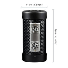 4 inch Round Shape Stereo Motorcycle / Car / Household Subwoofer, Built-in Bluetooth, Support TF Card & U Disk Reader, with Remote Control