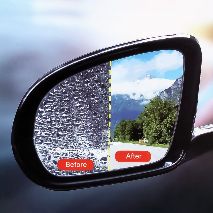 Car Round PET Rearview Mirror Protective Window Clear Anti-fog Waterproof Rain Shield Film for Toyota Corolla 14-18 (Can Customize Other Model), For Toyota Corolla 14-18