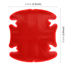 4 PCS Car-Styling Car Door Handle Scratches Resistant Sticker, Car Door Handle Sticker, 4 PCS