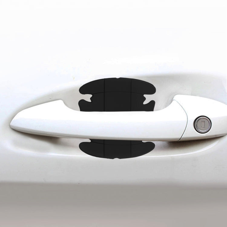 4 PCS Car-Styling Car Door Handle Scratches Resistant Sticker, Car Door Handle Sticker, 4 PCS
