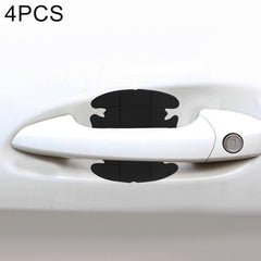 4 PCS Car-Styling Car Door Handle Scratches Resistant Sticker, Car Door Handle Sticker, 4 PCS
