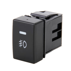 Car Fog Light 5 Pin On-Off Button Switch with Cable for Honda Fit, with Cable