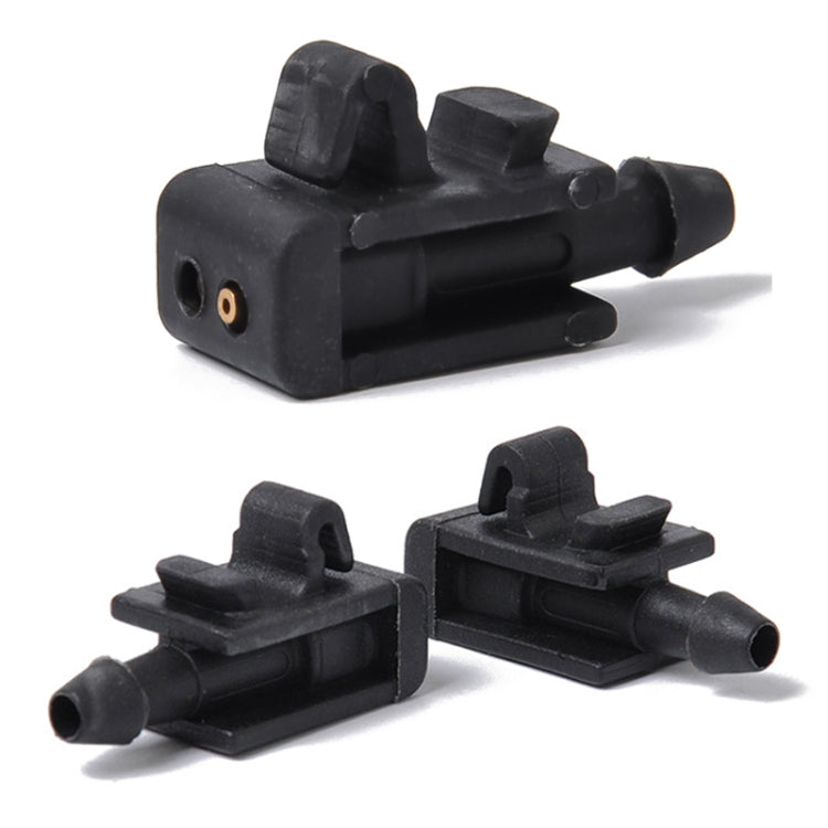 2 PCS Windshield Washer Wiper Jet Water Spray Nozzle Buckle 8200082347 for 2005-2007 Renault Megana 2, For 2005-2007 Renault Megana 2