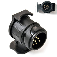 12V 13Pin to 7Pin Car Plug Socket Wiring Connector Adapter Car Plug Socket for Trailer / Truck / Bus, European Car, A0139