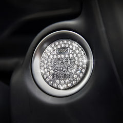 Car Engine Start Key Push Button Cover Trim Sticker Decoration for Mazda, For Mazda