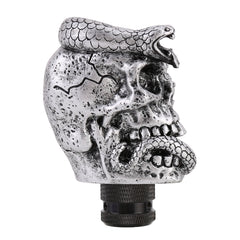 LX Tandy Creative Universal Car Snake Ghost Shaped  Shifter Cover Manual Automatic Gear Shift Knob, Snake Ghost Shaped