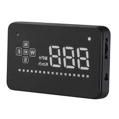 A2 HUD 3.5 inch HD GPS Car Head Up Display, Speed & Over Speed Alarm, Compass, Freely Switch Between Kilometers and Miles, A2