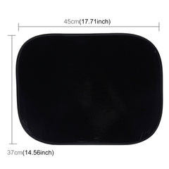 2 PCS Car Auto Sun Shades Side Window Sunshade Cover, Size: 45cm x 37cm, 45cm x 37cm