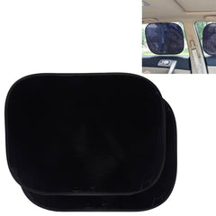 2 PCS Car Auto Sun Shades Side Window Sunshade Cover, Size: 45cm x 37cm, 45cm x 37cm