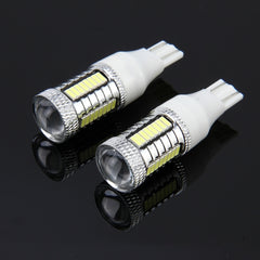 2 PCS T15 10W 650 LM 6000K Car Auto Brake Light Clearance Light Backup Light with 1 CREE Lamps and 32 SMD-4014 LED Lamps, DC 12V, T15