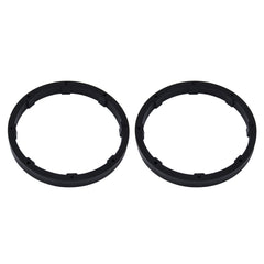 2 PCS 6.5 inch Car Auto ABS  Loudspeaker Base Protection Solid Cover Holder Mat, Inner Diameter: 14.5cm, Universal 6.5 inch