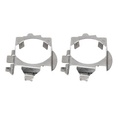 1 Pair H7 LED Headlight Bulb Retainers Holder Adapter for Volkswagen Touareg SAAB Mercedes Benz B Class ML, For VW/Benz B Class