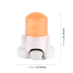 10 PCS 2W T3 Wedge Instrument Panel LED Light Dashboard Gauge Cluster Indicator Lamp Bulb, T3, 2W T3