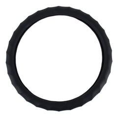 Distorted Lines Texture Universal Rubber Car Steering Wheel Cover Sets Four Seasons General