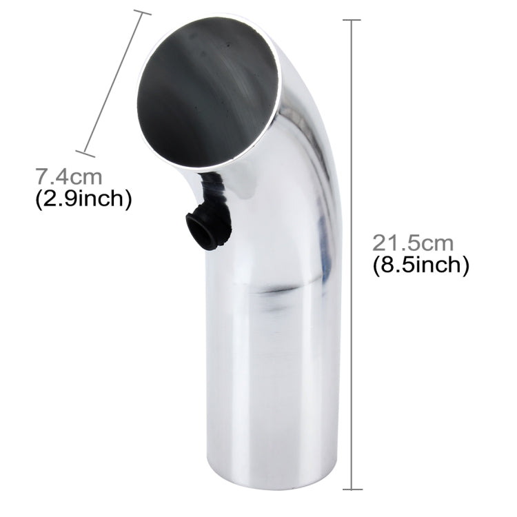 Universal  Air Intake Pipe Super Power Flow Air Intakes Short Cold Racing Aluminium Air Intake Pipe Hose with Cone Filter Kit System