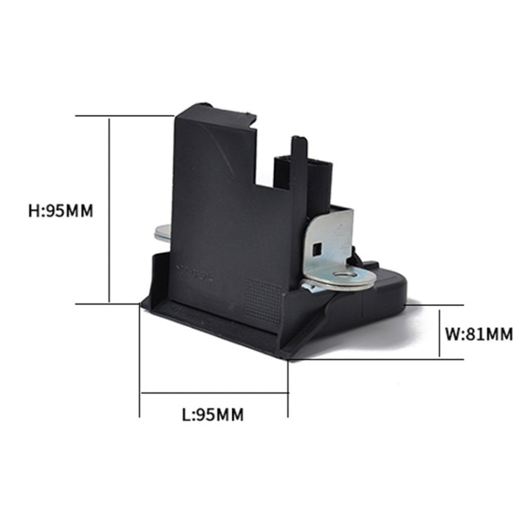 Car Liftgate Trunk Lock Actuator 5M0827505E for Volkswagen Jetta 2010-2014 / Seat 2004-2016, For Jetta