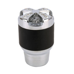 Universal Car Diamond Gear Shift Knob Modified Car Gear Shift Knob Auto Transmission Shift Lever Knob Gear Knobs, Shift Lever Knob Gear Knobs(Silver)