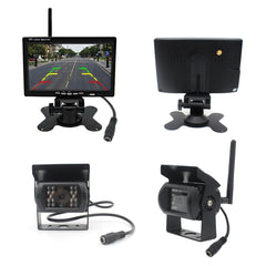 PZ-607-W1-A Wireless Single Cameras Rear View Camera Infrared Night Vision Rear View Parking Reversing System, PZ-607-W1-A