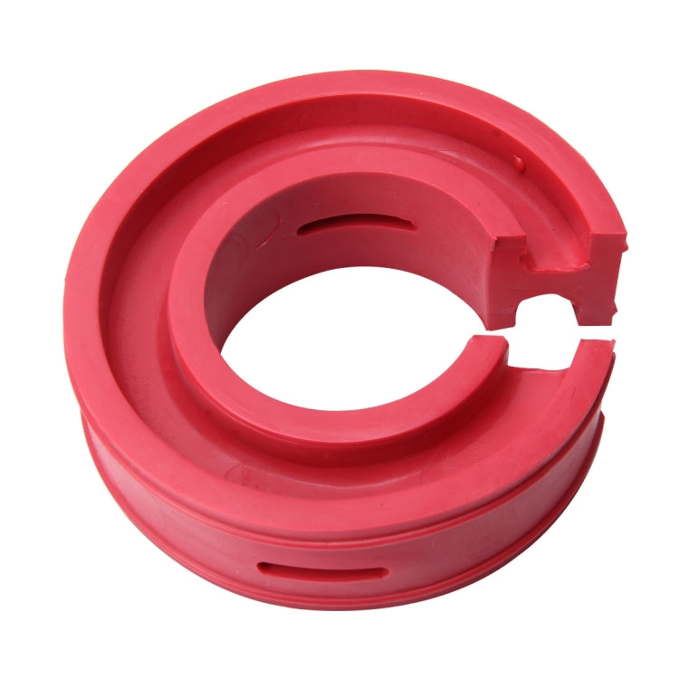 2 PCS Car Auto C Type Shock Absorber Spring Bumper Power Cushion Buffer, Spring Spacing: 27mm, Colloid Height: 50mm(Red), C  Type(Spring Spacing: 27mm, Height: 50mm)