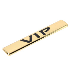 Auto VIP Sticker  VIP Label Car Stickers 3D Metal Fashion VIP Logo Car Stickers,Size:9.5*1.5cm