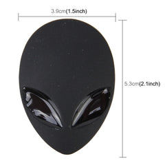 Wizard Head Shape Auto Sticker 3D Metal Fashion Car Stickers, Wizard Head