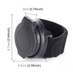 Bicycle 360 Degree Back Mirror Arm Wrist Strap Rear View Mirror, Wrist Strap Rear View Mirror