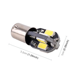 10 PCS BA9S DC 12V 1.1W 8LEDs SMD-5630 Car Clearance Light Reading Light, 10 PCS BA9S DC 12V 1.1W