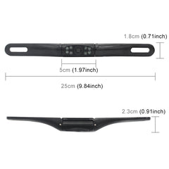 PZ413-C Car License Plate Frame 120 Degree Rear View Cameras, PZ413-C