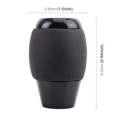Universal Car Leather Metal Gear Shift Knob Modified Car Auto Transmission Shift Lever Knob, Shift Lever Knob