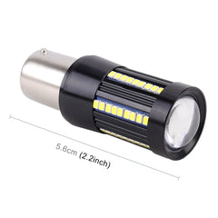 2 PCS 1157 / BAY15D DC9-16V / 8.2W(H) 2.7W(L) / 6000K / 655LM Car Auto Brake Lights 66LEDs SMD-2016 Lamps, 1157